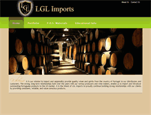 Tablet Screenshot of lglimports.com